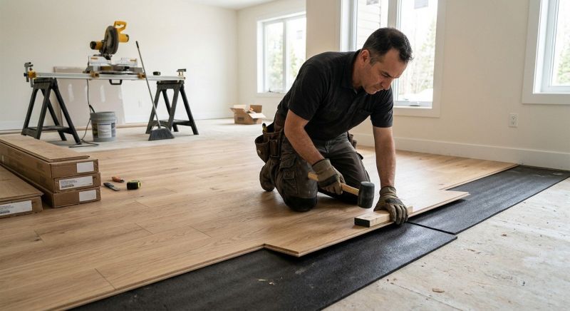 Engineered Wood Installation in Kirkland, WA