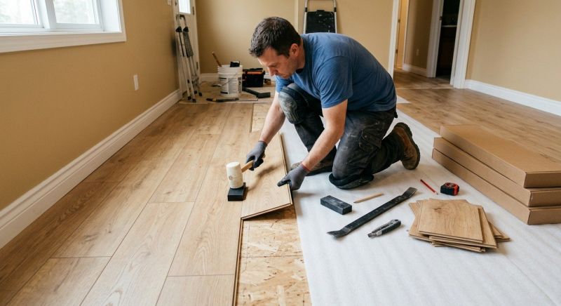 Laminate Floor Installation in Vashon, WA