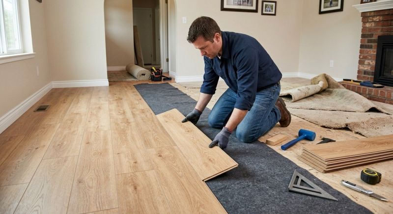 Laminate Floor Remodeling in Kirkland, WA