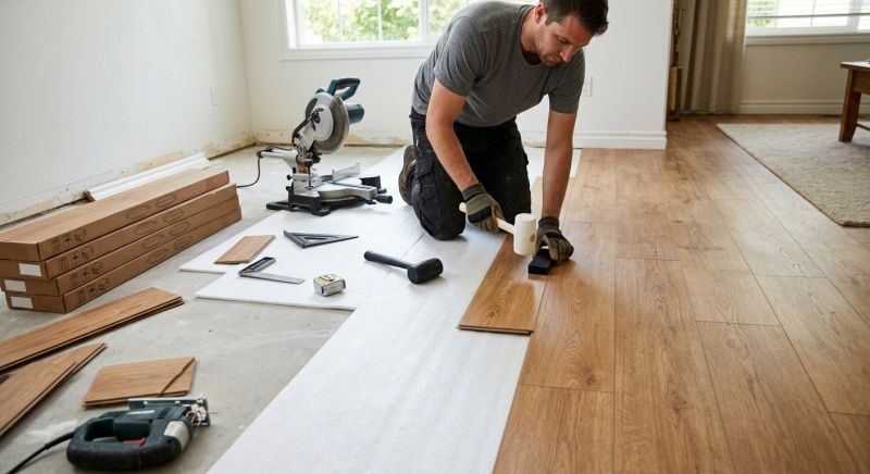 Laminate Floor Replacement in Mukilteo, WA
