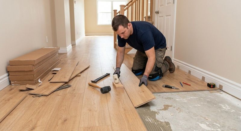 Laminate Floor Replacement in Renton, WA