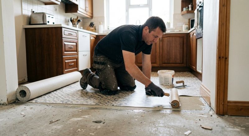 Linoleum Floor Installation in Mercer Island, WA