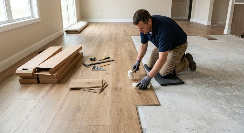 Luxury Vinyl Tile Installation in Everett, WA