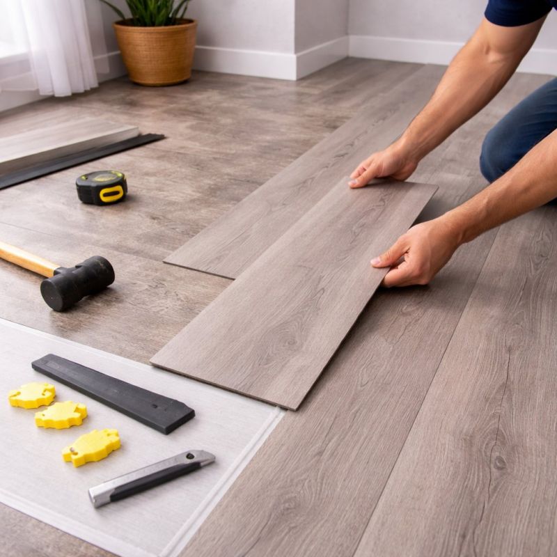 Luxury Vinyl Tile Installation in Monroe, WA