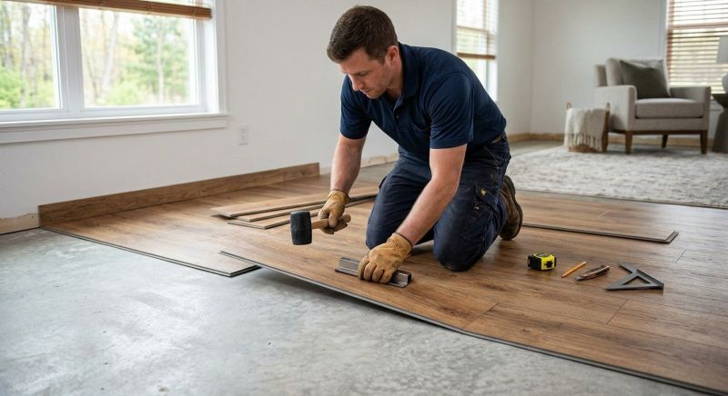 Luxury Vinyl Tile Installation in Monroe, WA