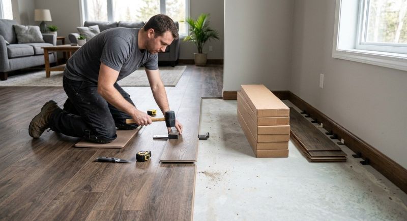 Luxury Vinyl Tile Installation in Woodinville, WA