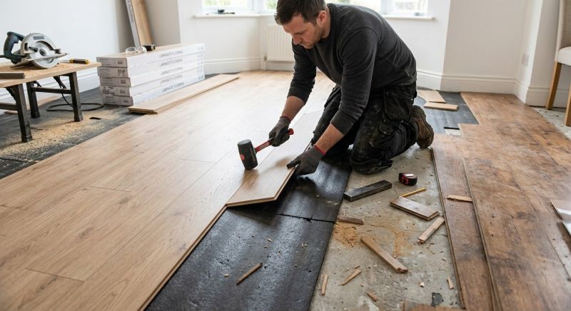 Plank Laminate Installation in Kirkland, WA