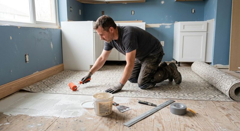 Sheet Flooring Installation in Issaquah, WA