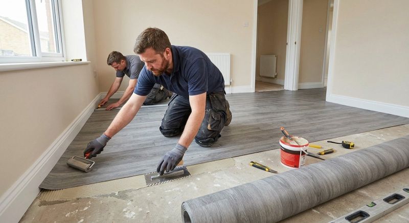 Sheet Flooring Installation in Kent, WA