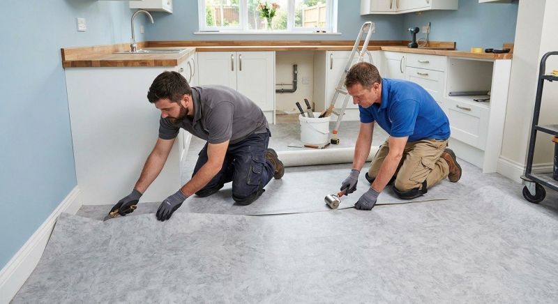Sheet Linoleum Installation in Kirkland, WA