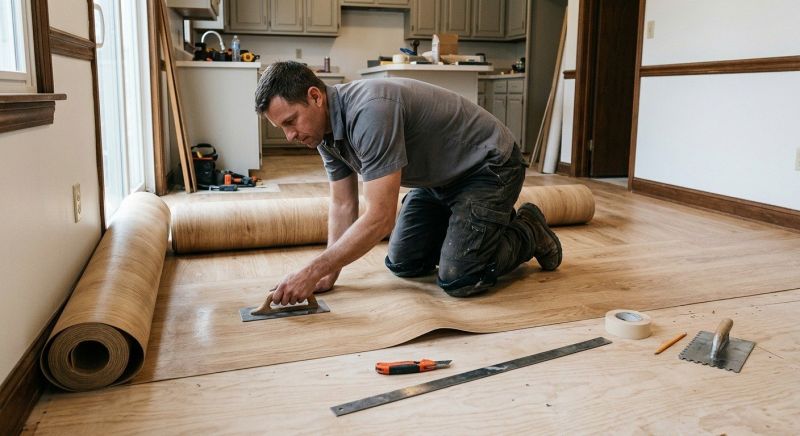 Sheet Vinyl Installation in Bellevue, WA