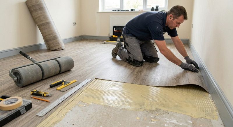Sheet Vinyl Installation in Duvall, WA