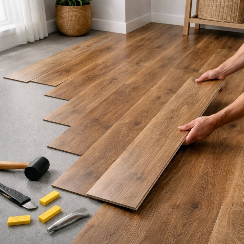 Vinyl Plank Floor Installation in Kirkland, WA