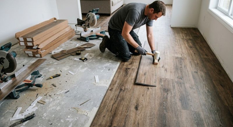 Vinyl Plank Floor Installation in Kirkland, WA